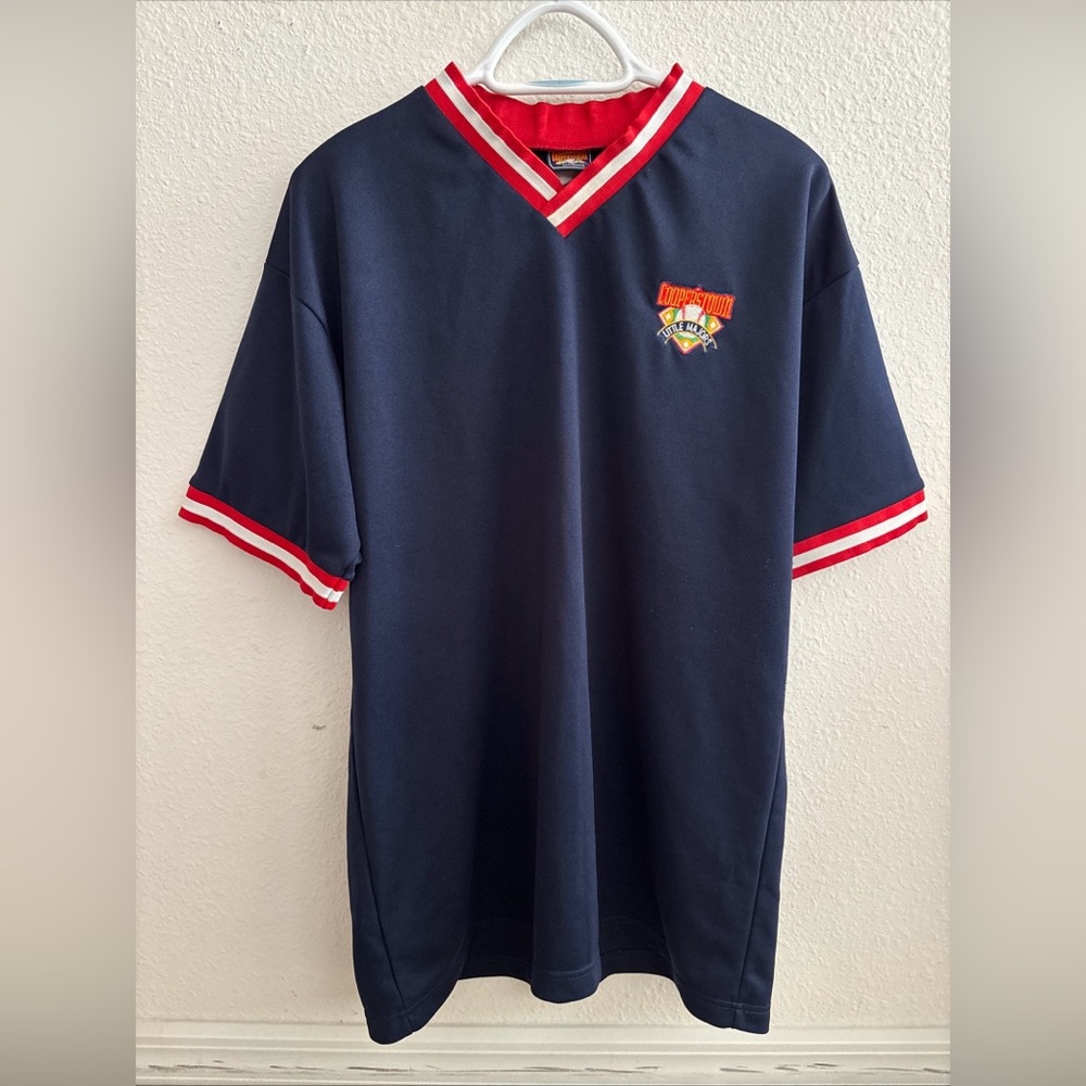 Vintage Cooperstown Adult Large Authentic Baseball Jersey Little Majors Number 5